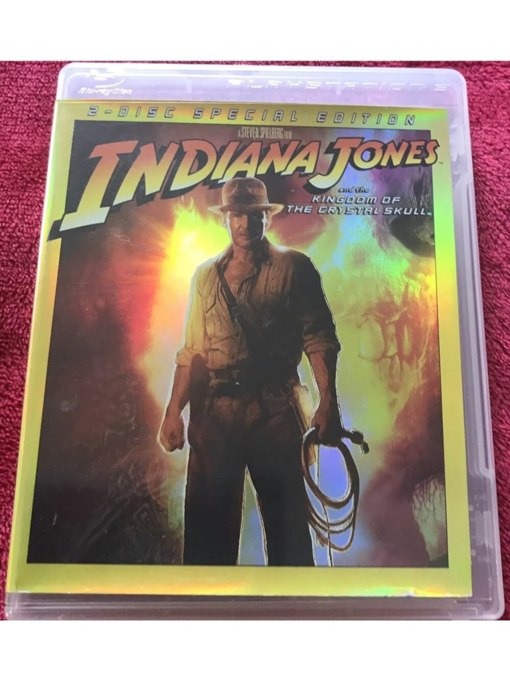 Indiana Jones and the Kingdom of the Crystal Skull (Blu-ray, 2008, 2-Disc Set)